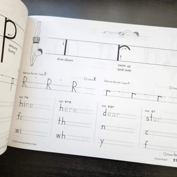 NEW Handwriting Without Tears Cursive Kickoff Student Workbook Writing English B - Picture 11 of 16